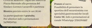 Sentieri Montoresi