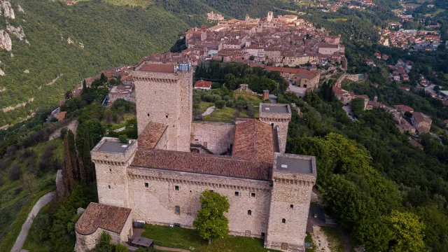 Vista aerea di Narni