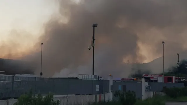 Incendio "Fare Futuro S.r.l."