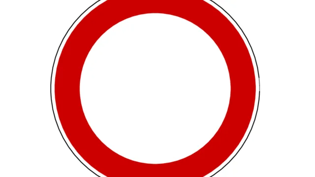 Divieto di transito