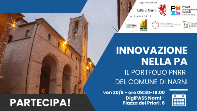 Innovazione nella PA Locandina iniziativa