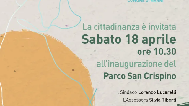 Inaugurazione Parco inclusione San Crispino 