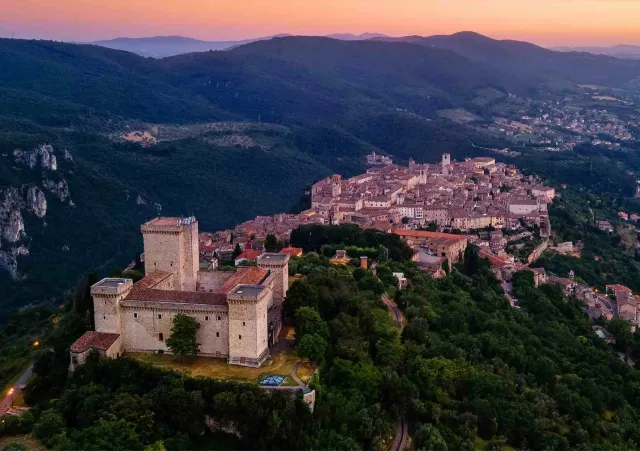Vista Aerea di Narni