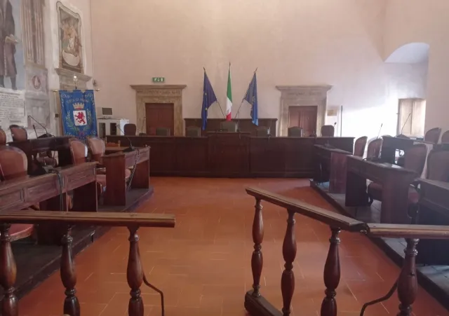 Sala Consiliare del Consiglio Comunale